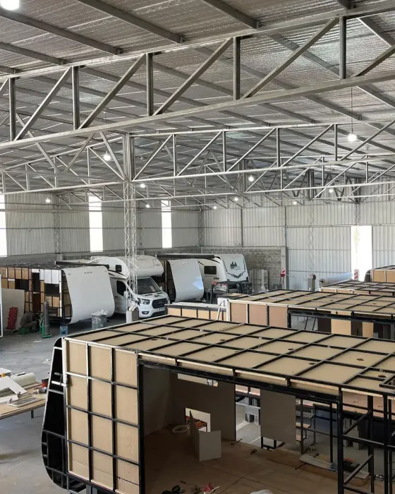 Unidades en producción dentro de la planta
